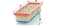 Mann filter filtro aria c - filtro,